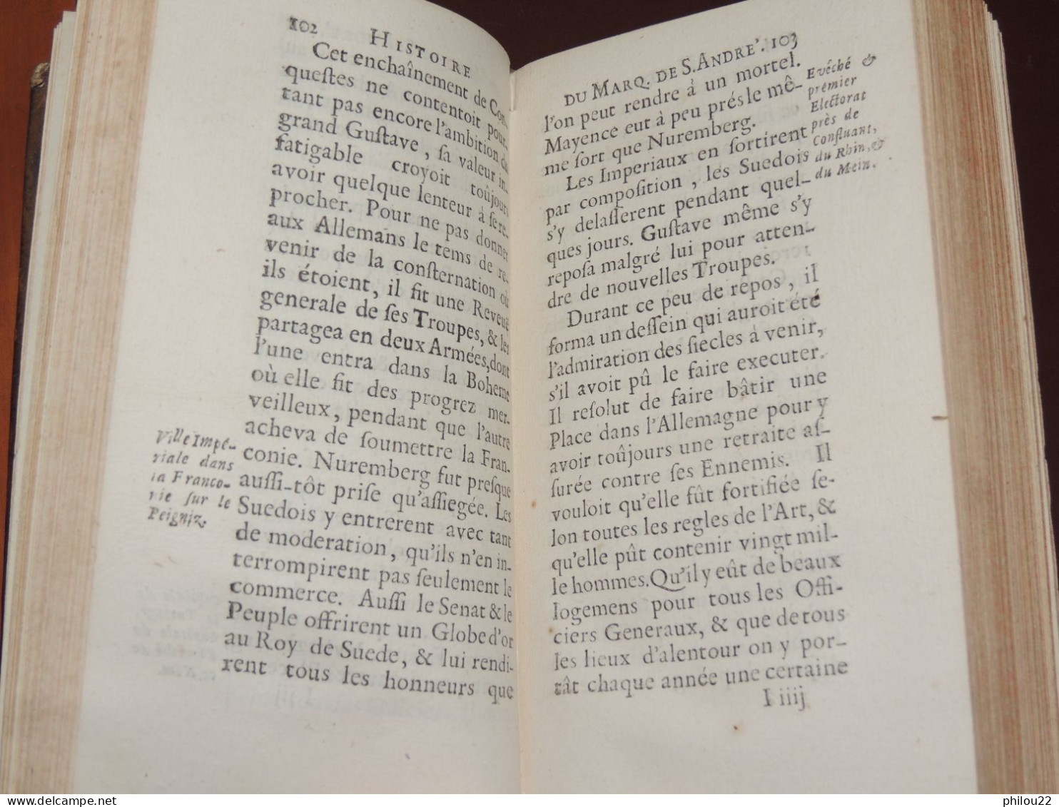 [Dom Joseph MERVESIN] - Histoire du marquis de Saint-André Montbrun - E.O. 1698