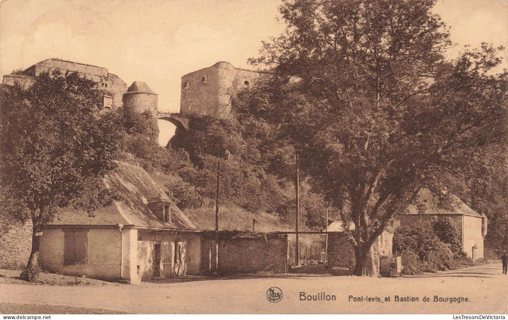 BELGIQUE - Bouillon - Pont Levis Et Bastion De Bourgogne - Carte Postale Ancienne - Bouillon