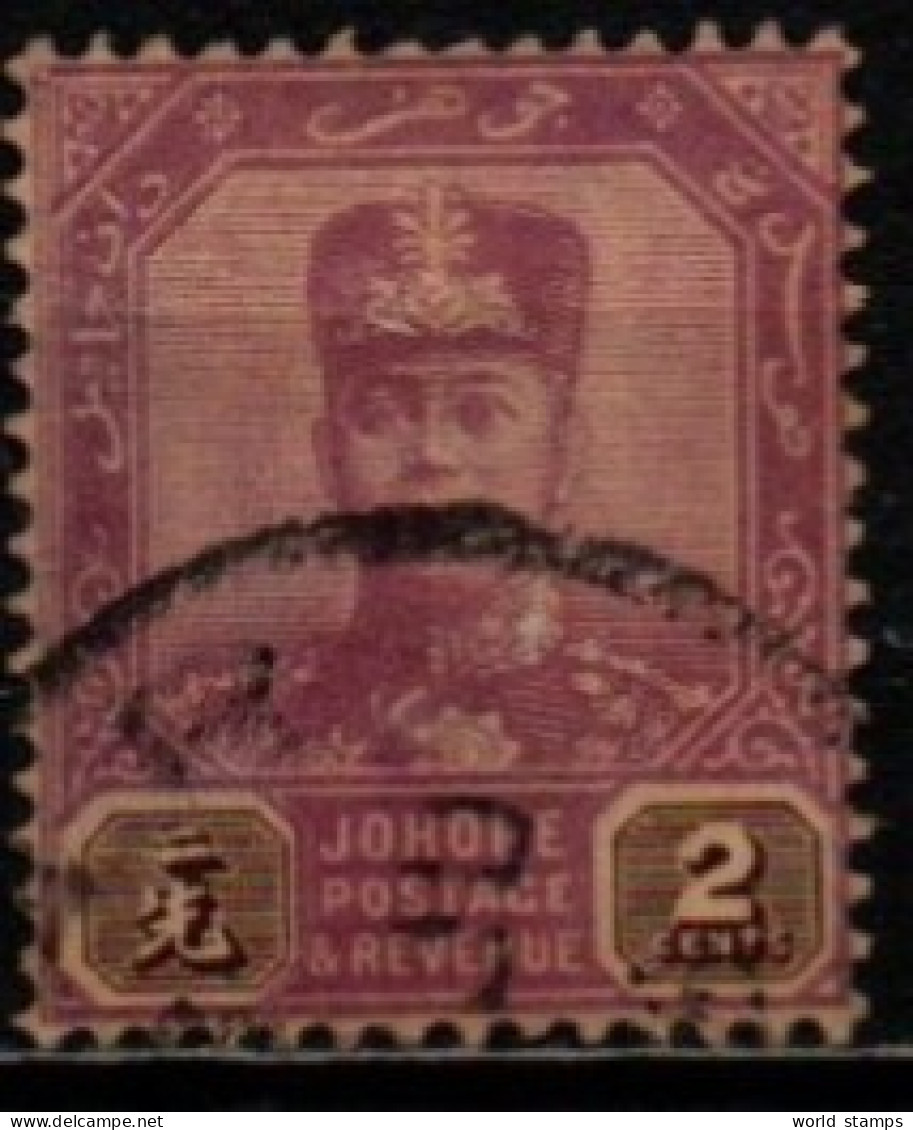 JOHORE 1921-37 O - Johore