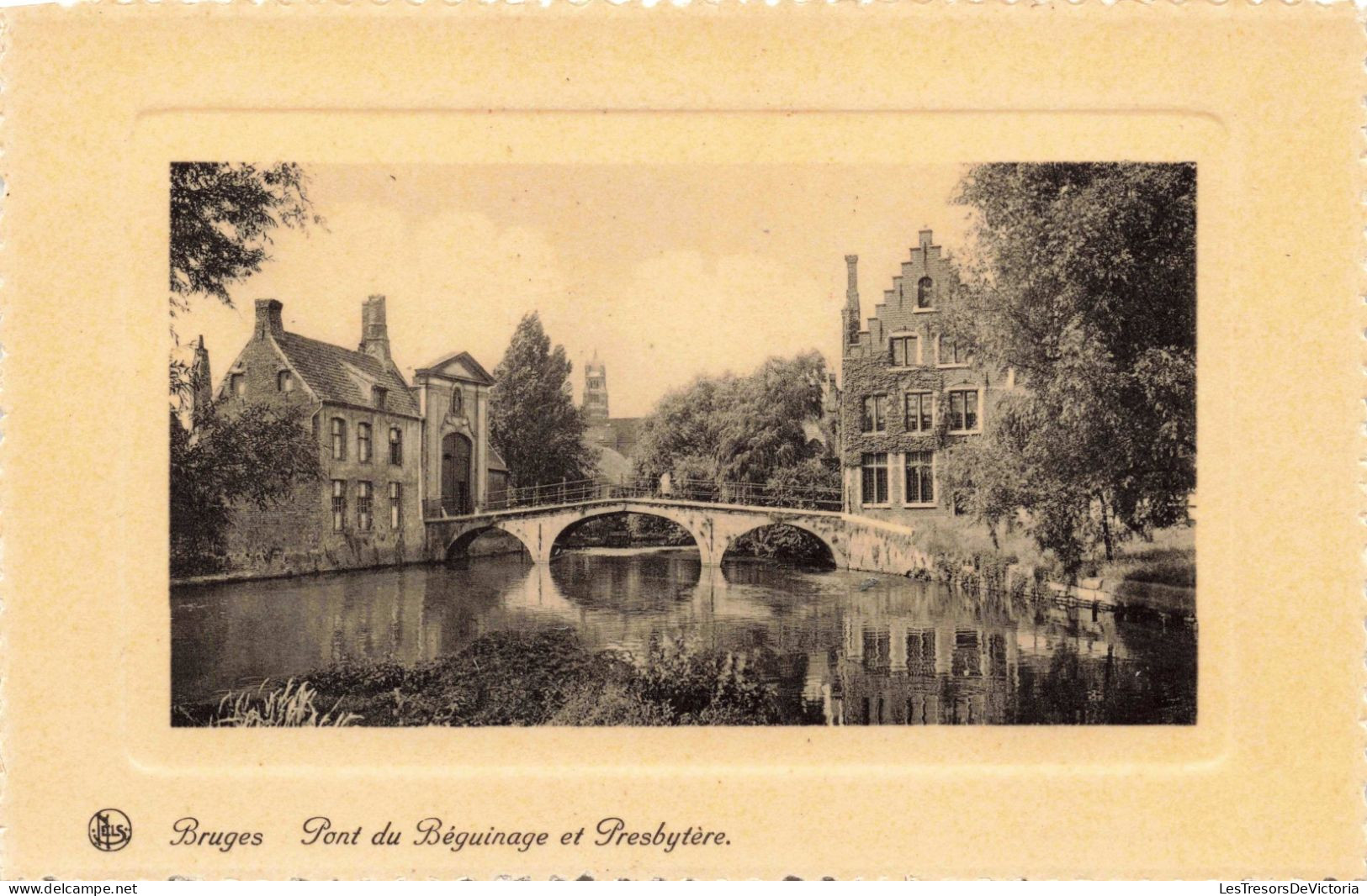 BELGIQUE - Bruges - Pont Du Béguinage Et Presbytère - Carte Postale Ancienne - Brugge