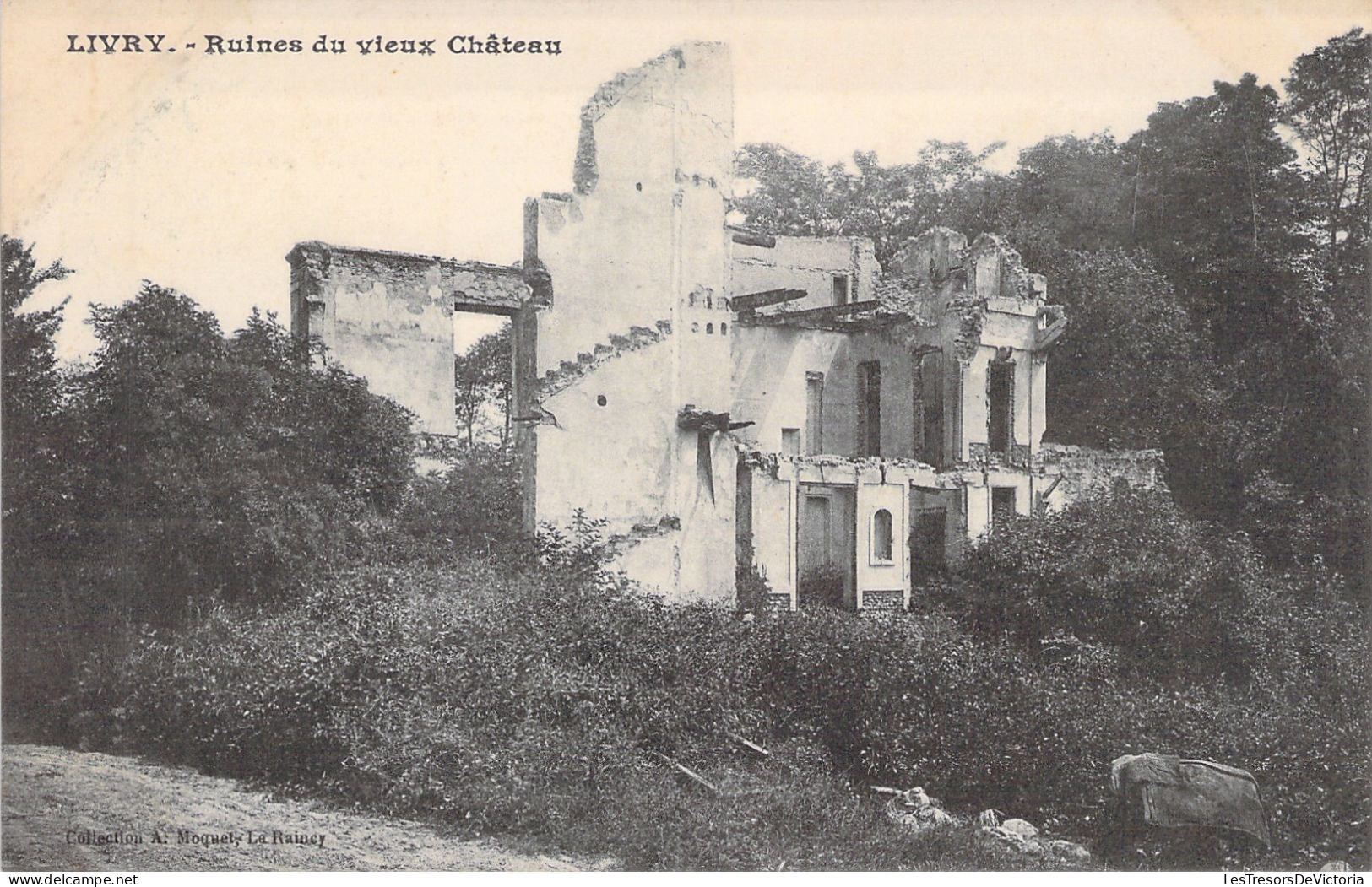 FRANCE -  Livry - Ruines Du Vieux Chateau - Carte Postale Ancienne - Livry Gargan