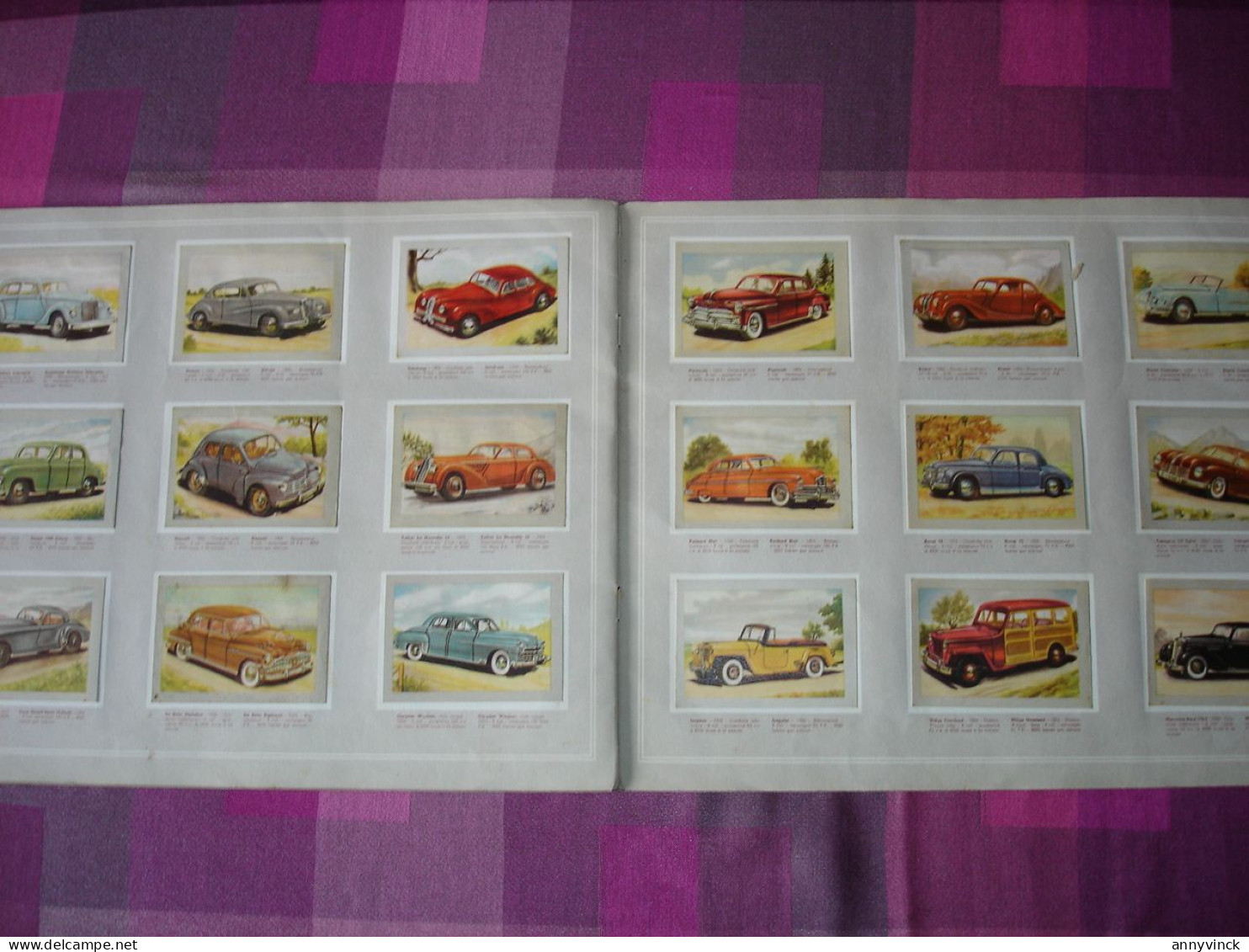 3 Albums chocolade Jacques chocolat Auto's/Moto's, Auto's 1954, Ridders van de vooruitgang, alle volledig