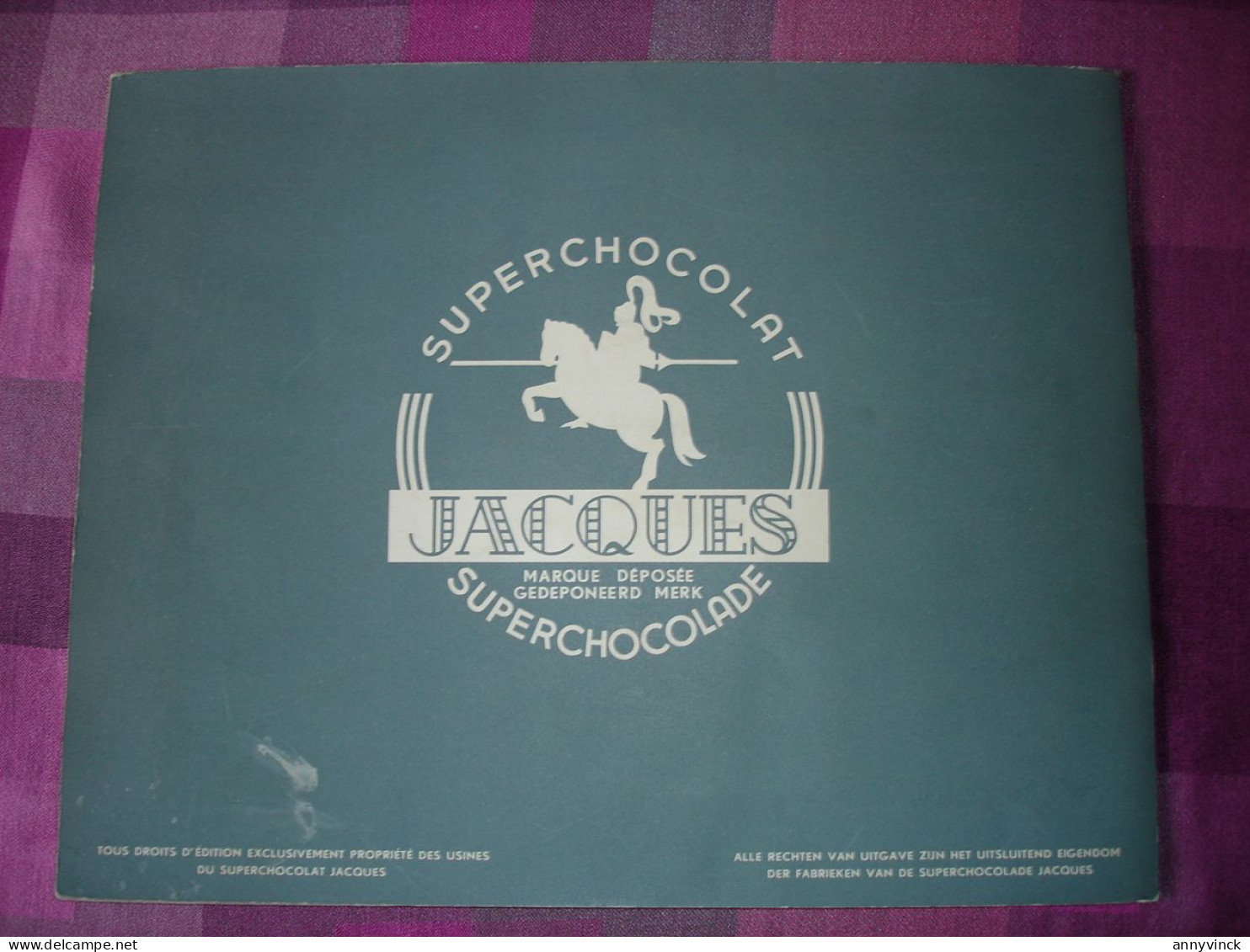 3 Albums chocolade Jacques chocolat Auto's/Moto's, Auto's 1954, Ridders van de vooruitgang, alle volledig