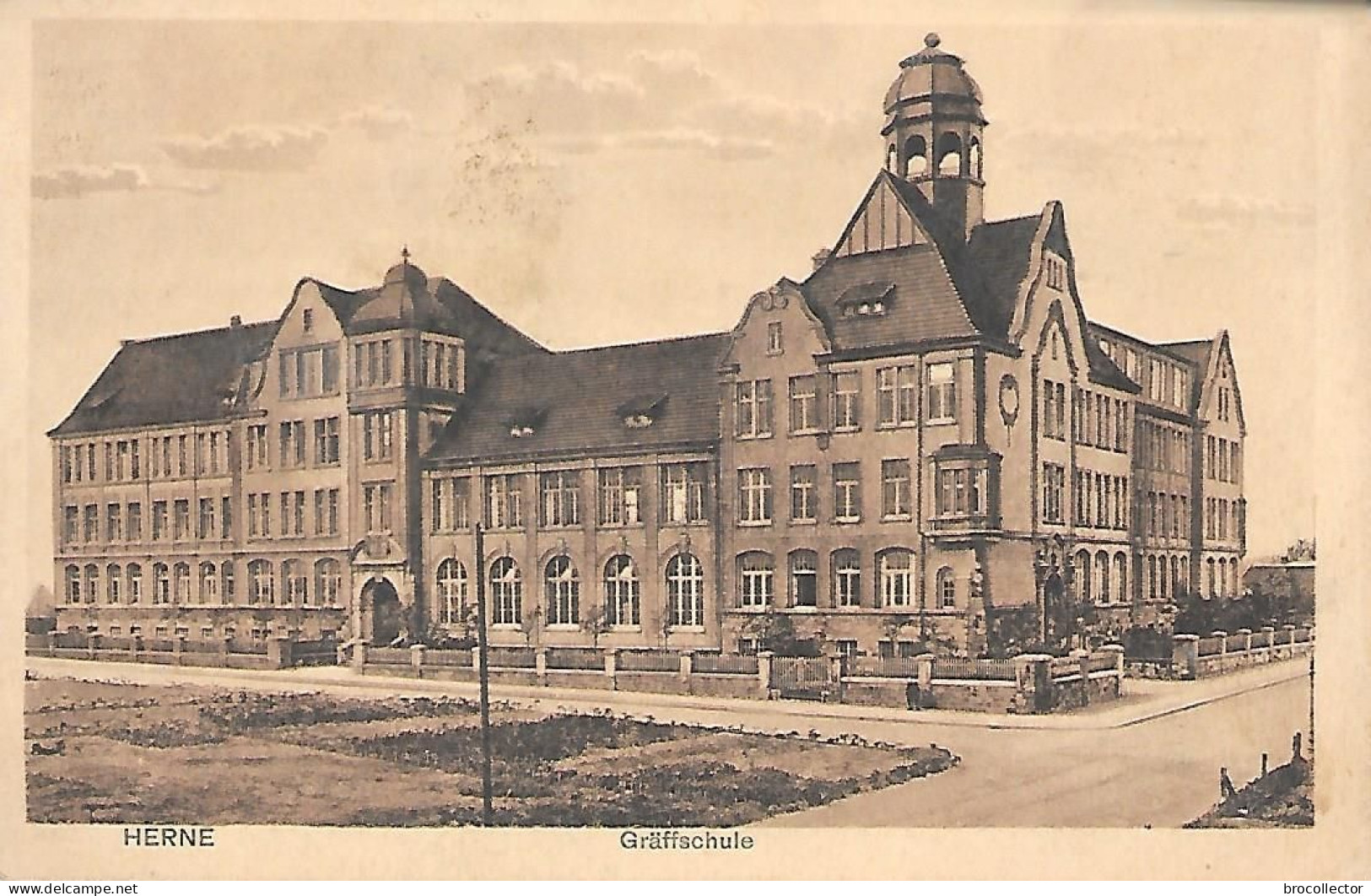 HERNE ( Allemagne ) - Gräffschule - Herne