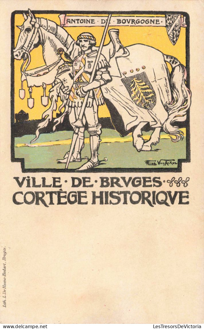 BELGIQUE - Bruges - Ville De Bruges - Cortège Historique - Carte Postale Ancienne - Brugge