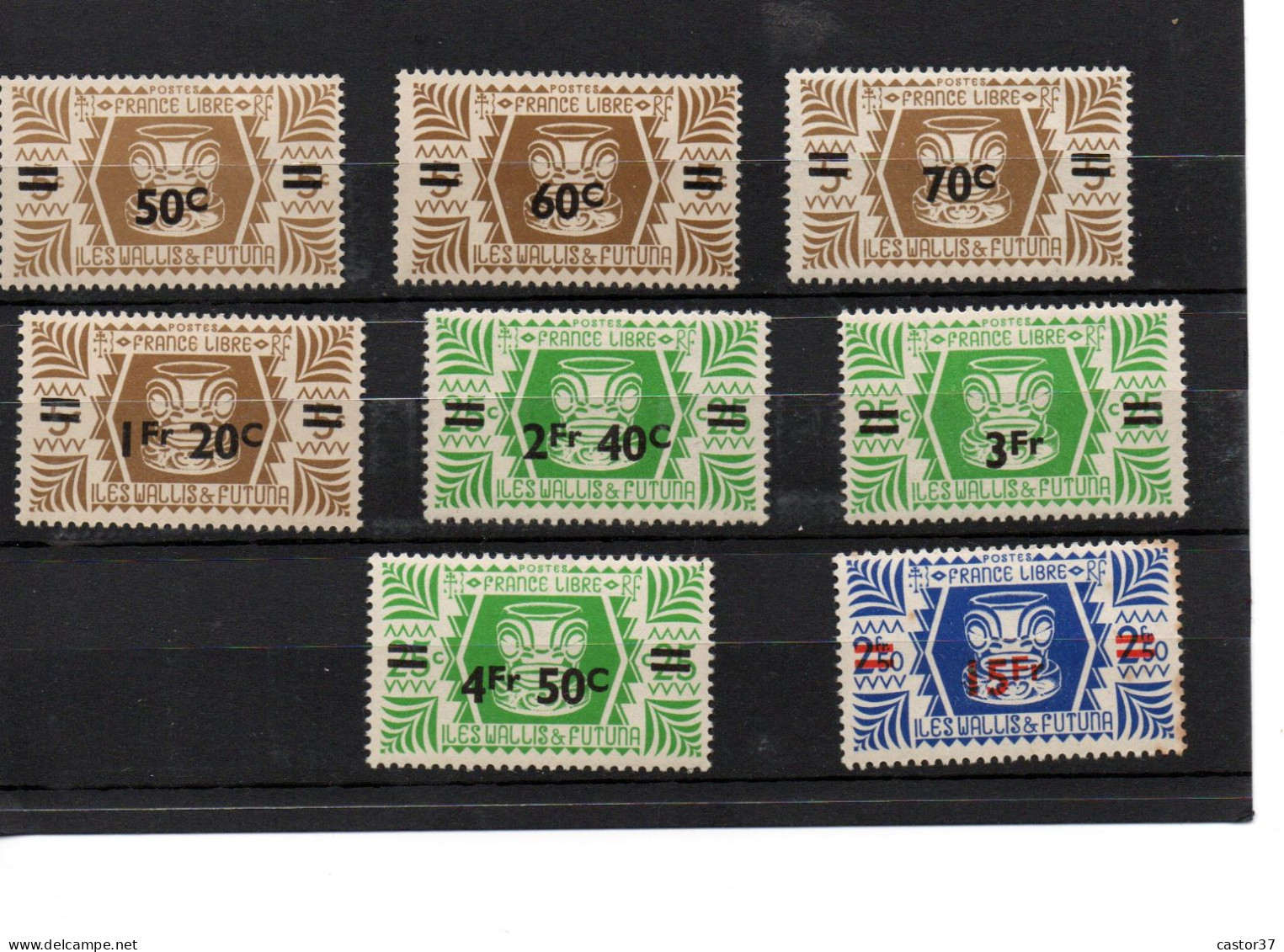 Wallis Et Futuna Free Posage - Unused Stamps