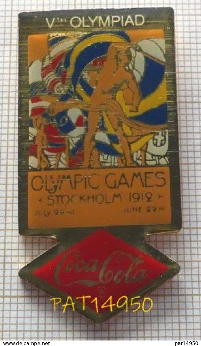 PAT14950 COCA JO  STOCKHOLM 1912   En Version EPOXY STARPIN'S - Coca-Cola