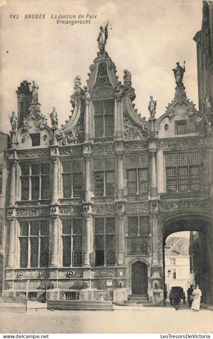 BELGIQUE - Bruges - La Justice De Paix - Carte Postale Ancienne - Brugge