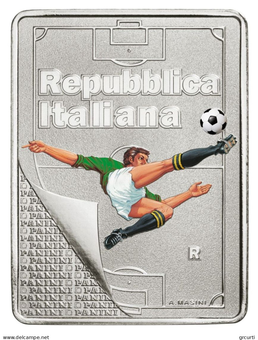 Italia - 3 X 5 Euro 2022 - Eccellenze Italiane - Figurine Panini - N#375087 N#375089 N#375092 - UC# 263 UC# 264 UC# 265 - Italie