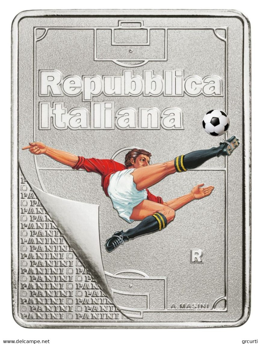 Italia - 3 X 5 Euro 2022 - Eccellenze Italiane - Figurine Panini - N#375087 N#375089 N#375092 - UC# 263 UC# 264 UC# 265 - Italie