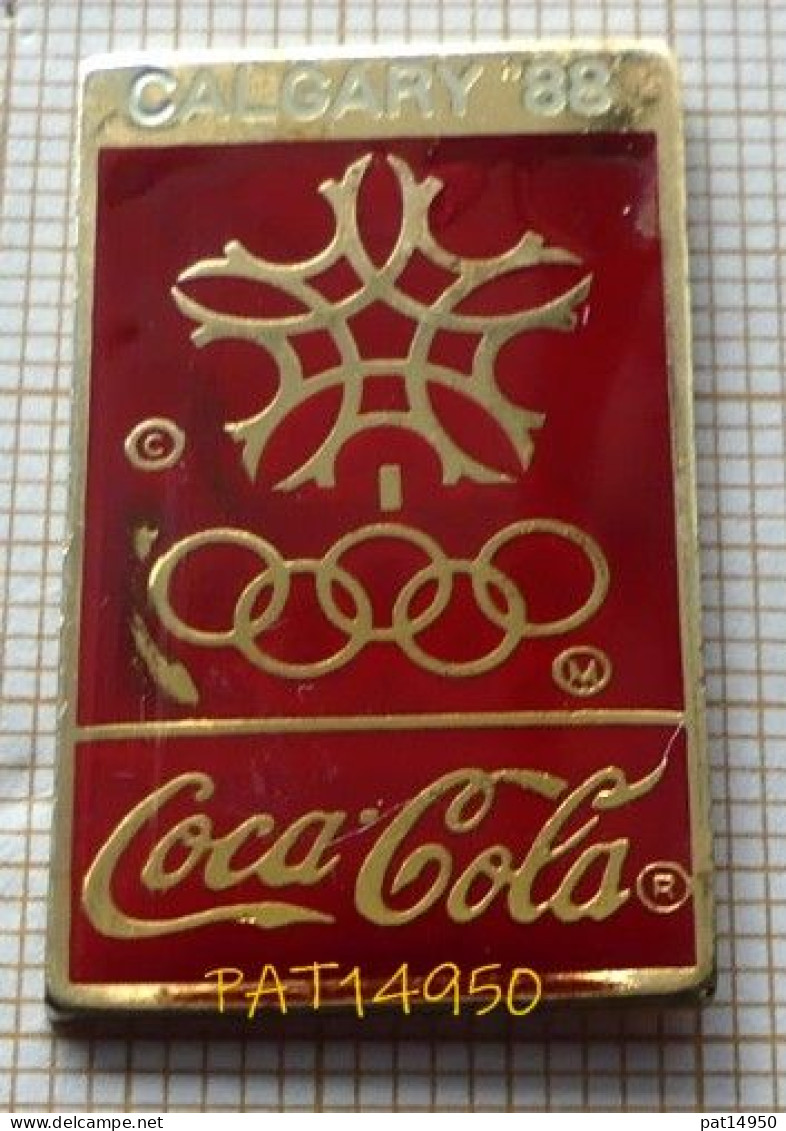 PAT14950 COCA COLA  JO CALGARY 88 1988  En Version EPOXY PREMIER CHINA - Coca-Cola