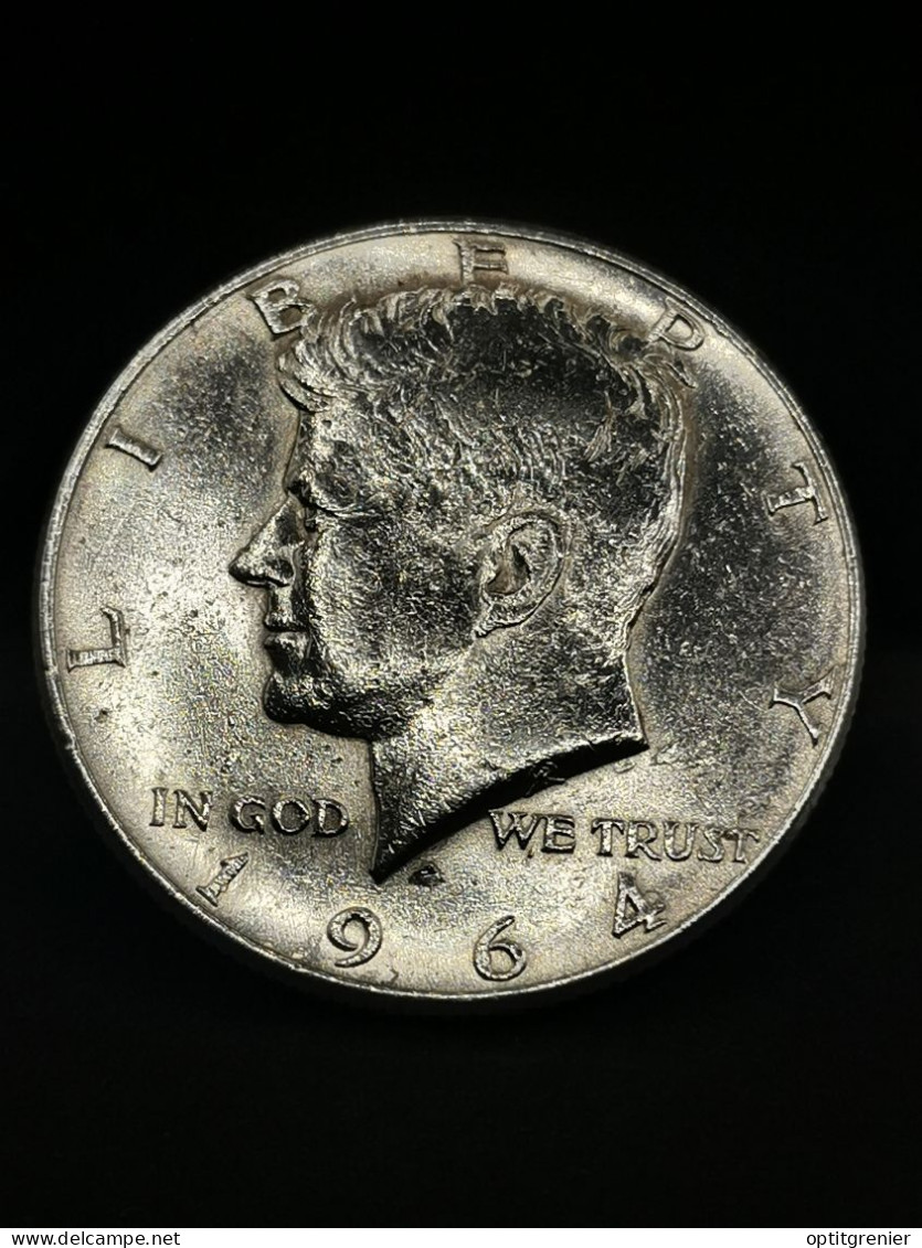 HALF DOLLAR KENNEDY ARGENT 1964 PHILADELPHIE USA / SILVER (REF: 8/8) - 1964-…: Kennedy