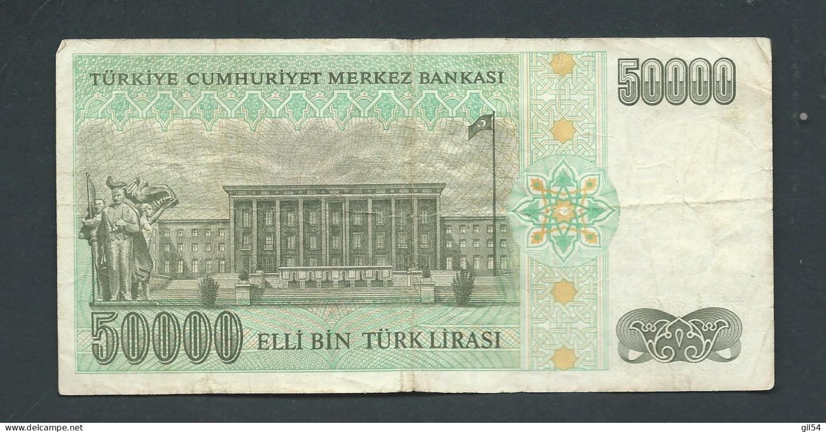 Turquie -turkey 50000 Lira  - 14/10 /1970 - L07493475  - Laura 13801 - Türkei