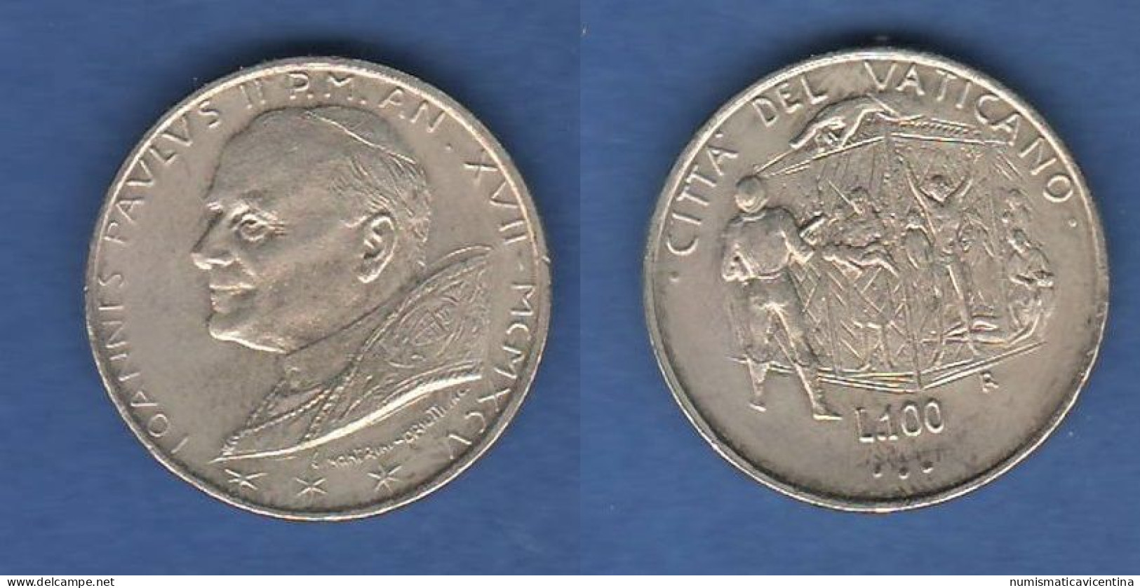VATICANO 100 Lire 1995 Papa Giovanni Paolo II°  Vatikan City Joannes Paulus II° - Vatican