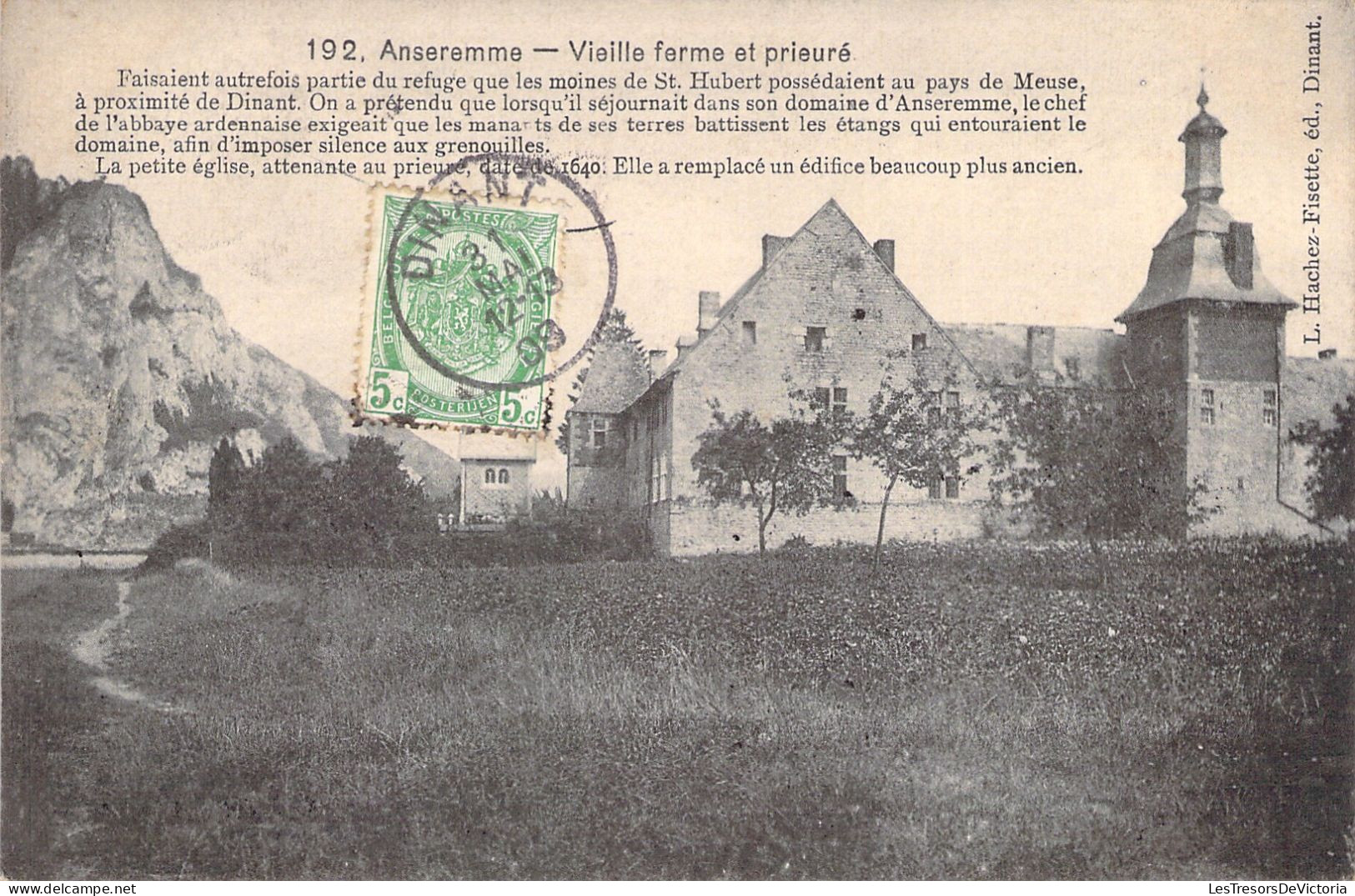 BELGIQUE - Anseremme - Vieille Ferme Et Prieuré - Carte Postale Ancienne - Autres & Non Classés