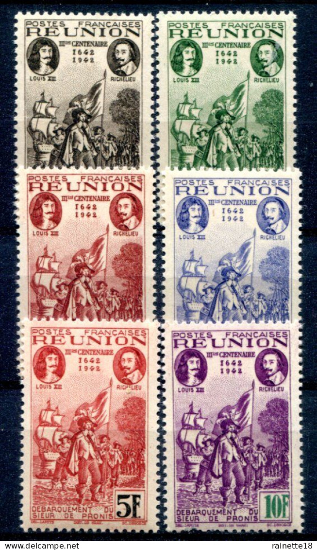 Réunion     180/185 ** - Unused Stamps