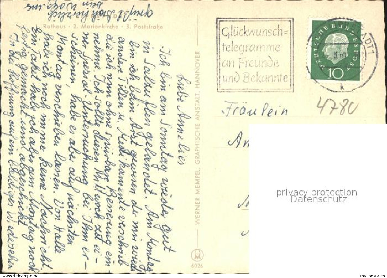 41591291 Lippstadt Rathaus Marienkirche Poststrasse Lippstadt - Lippstadt