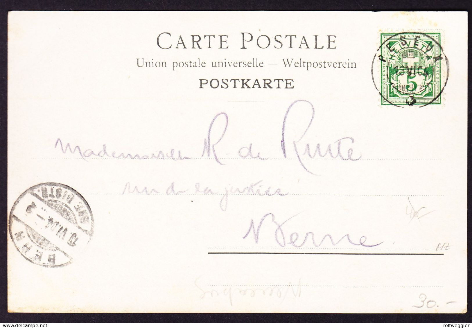 1904 VIII. Fête Regionale De Gymnastique, Gelaufene Künstlerkarte, Vollstempel PESEUX. - Peseux