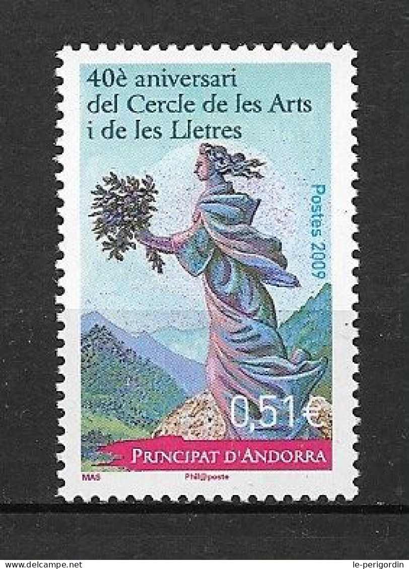 ANDORRE FR ,  No 678 , NEUF , ** , SANS CHARNIERE, TTB . - Ungebraucht