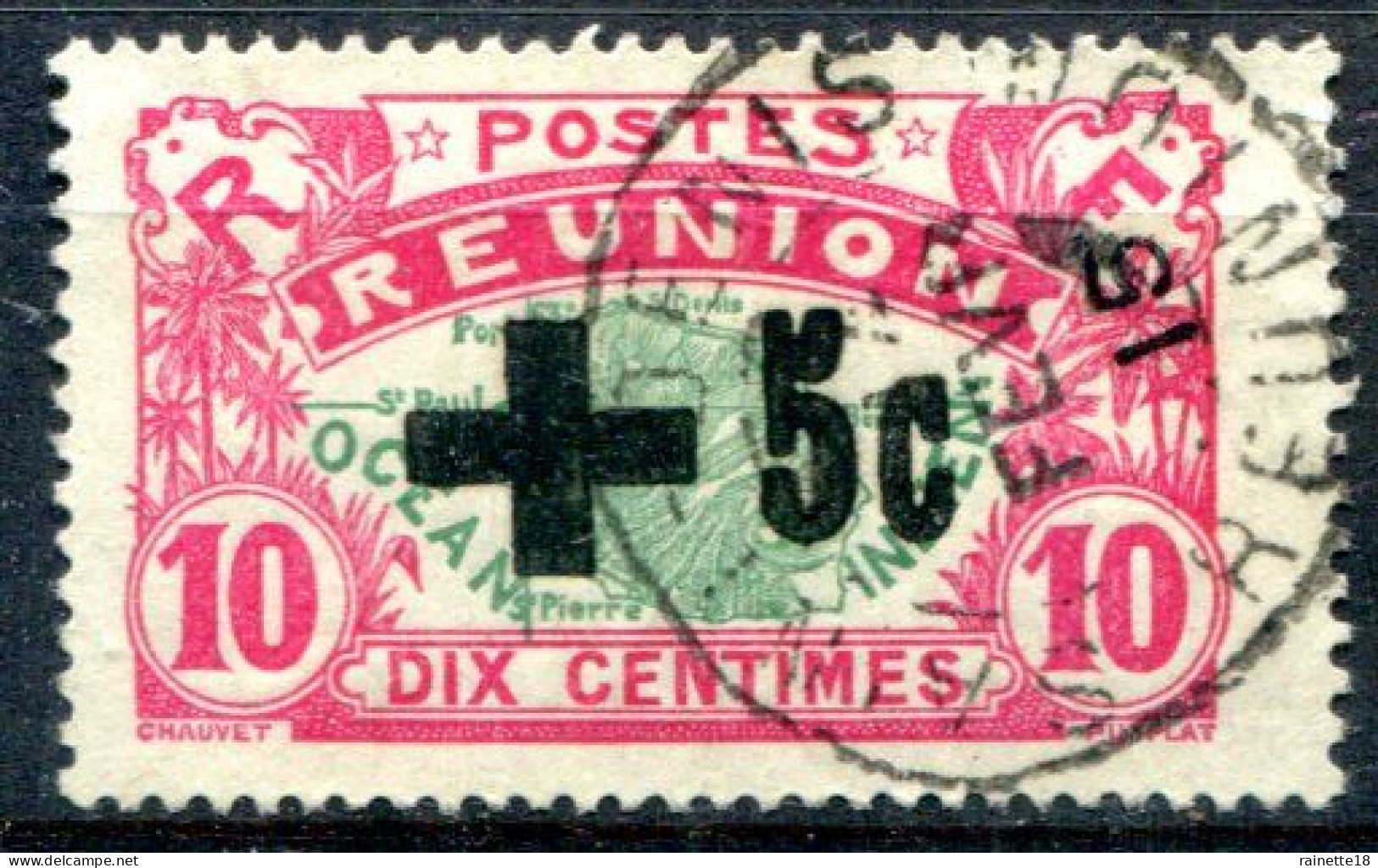 Réunion               N° 80 Oblitéré - Usados