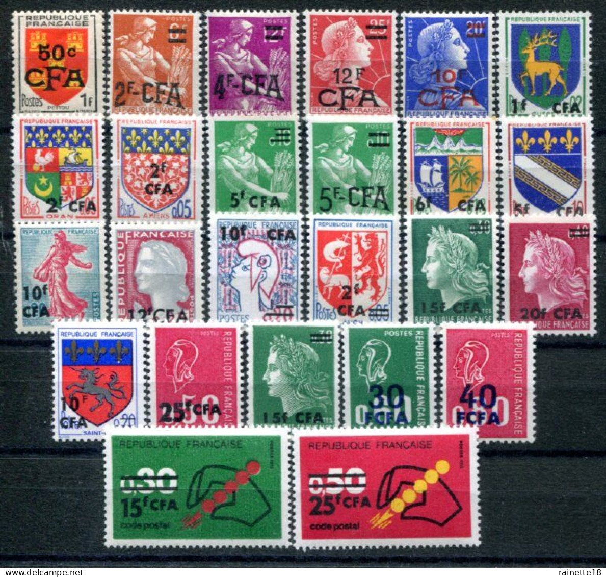 Réunion               Divers ** Entre Le 307 Et Le 430 - Unused Stamps