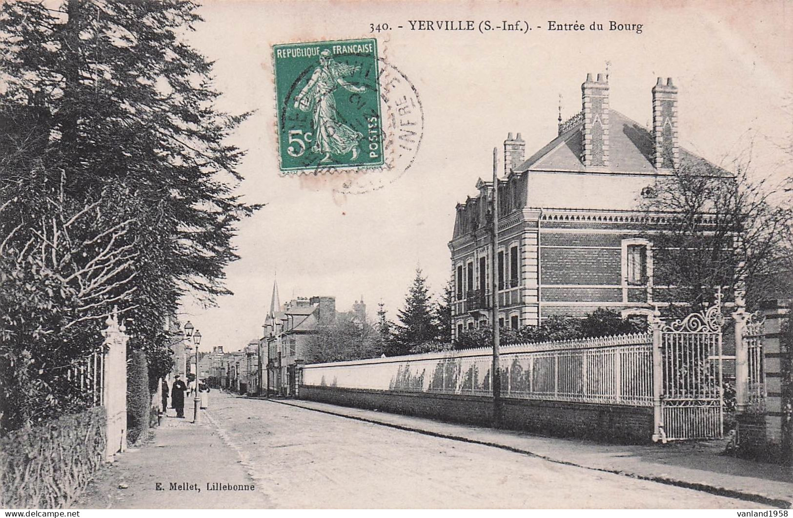 YERVILLE-entrée Du Bourg - Yerville