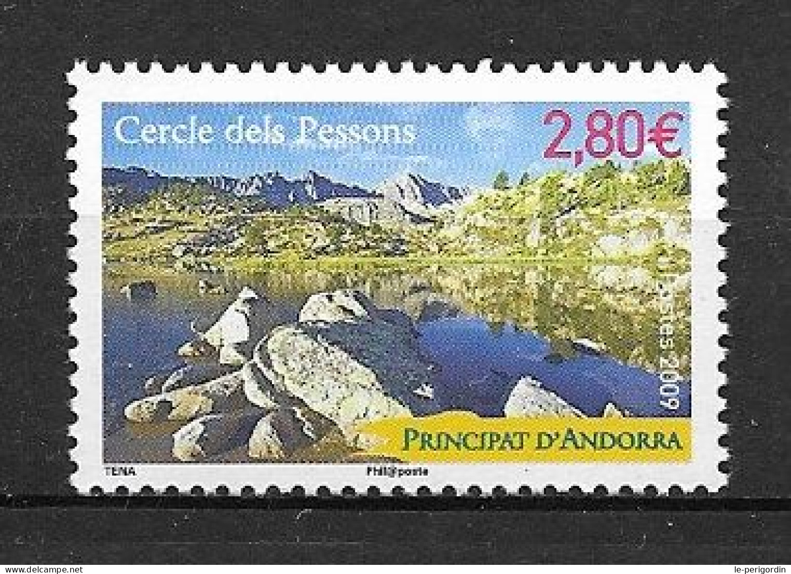 ANDORRE FR ,  No 676 , NEUF , ** , SANS CHARNIERE, TTB . - Unused Stamps