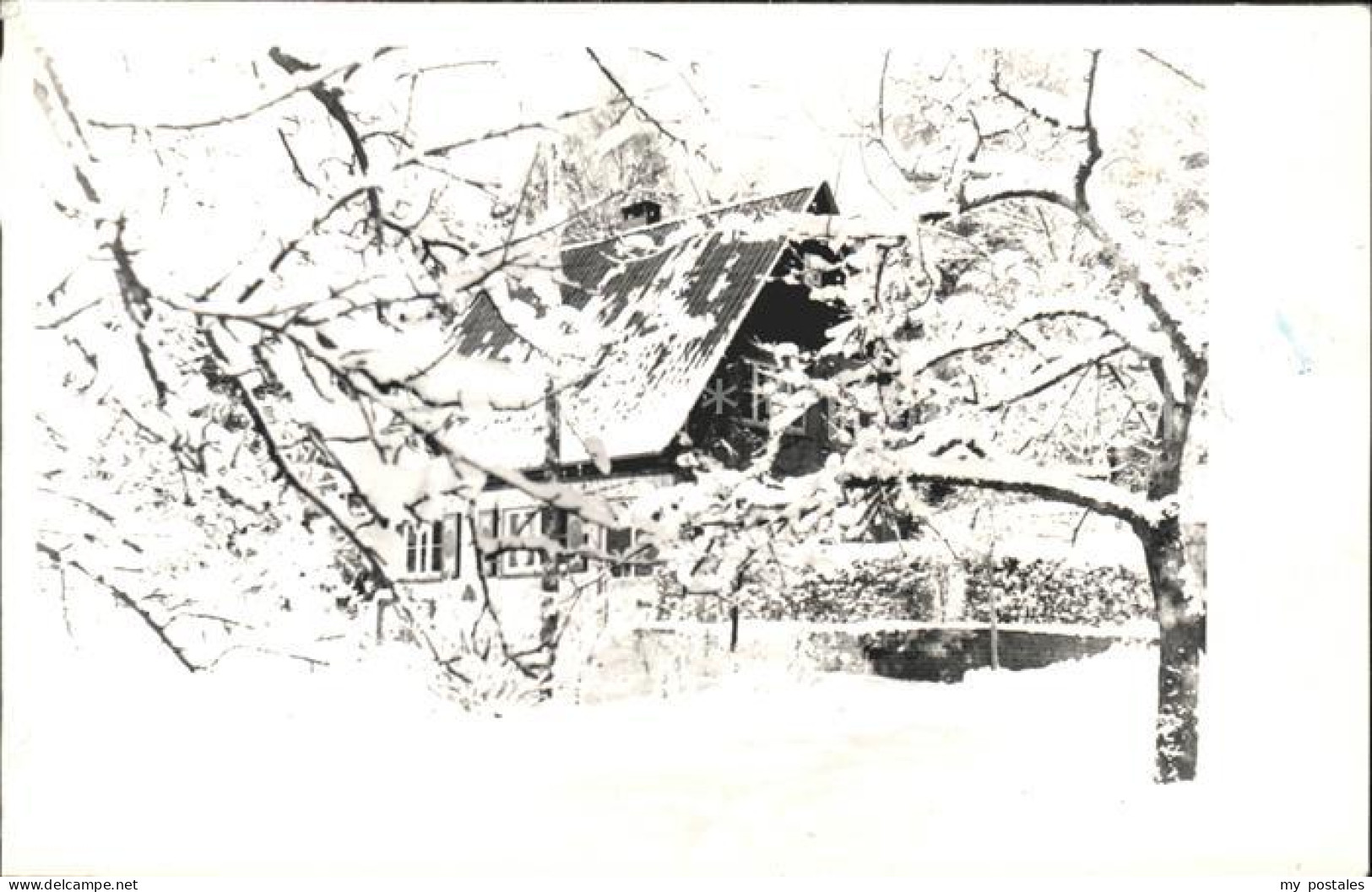 41590795 Holm-Seppensen Wohnhaus Winterimpressionen Buchholz In Der Nordheide - Buchholz