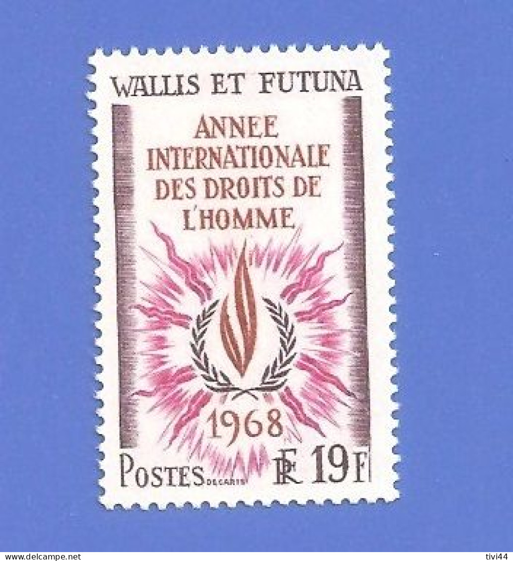 WALLIS ET FUTUNA 173 NEUF ** ANNÉE INTERNATIONALE DES DROITS DE L'HOMME - Nuevos