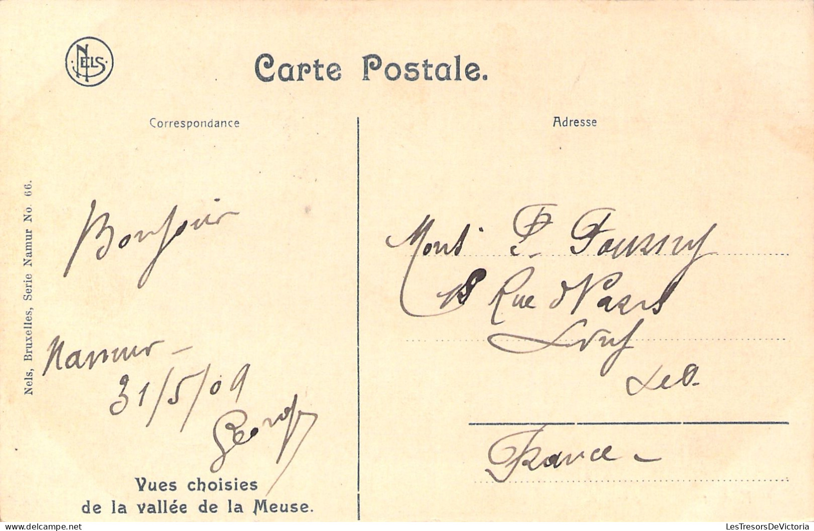 BELGIQUE - Namur La Sambre - Bateaux - Animé- Carte Postale Ancienne - Namur