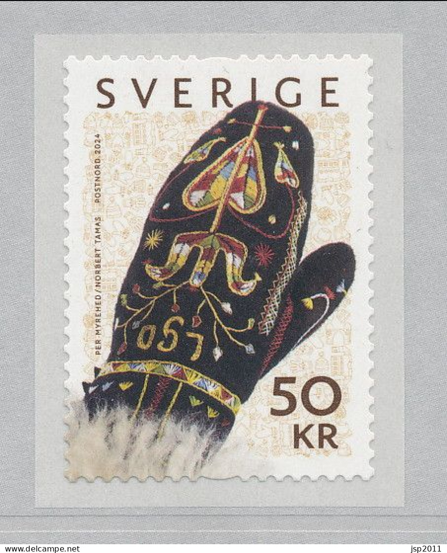 Sweden 2024. Facit # TBD. Bridal Mittens. MNH(**) - Unused Stamps