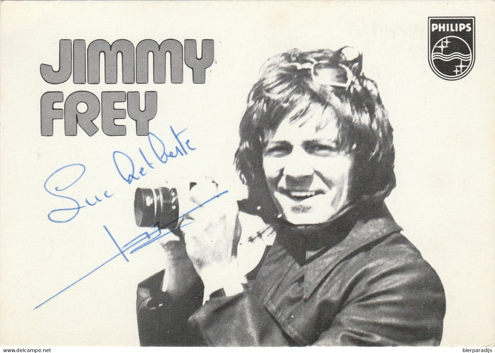 JIMMY  FREY  - WAS  INGEKLEEFT - Autographs