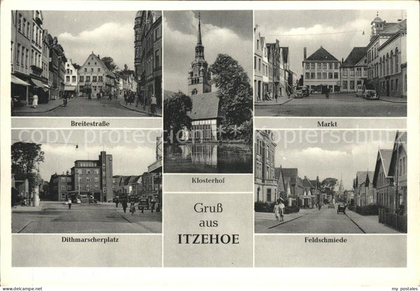 41590592 Itzehoe Breitestrasse Markt Klosterhof Feldschmiede Dithmarscherplatz I - Itzehoe