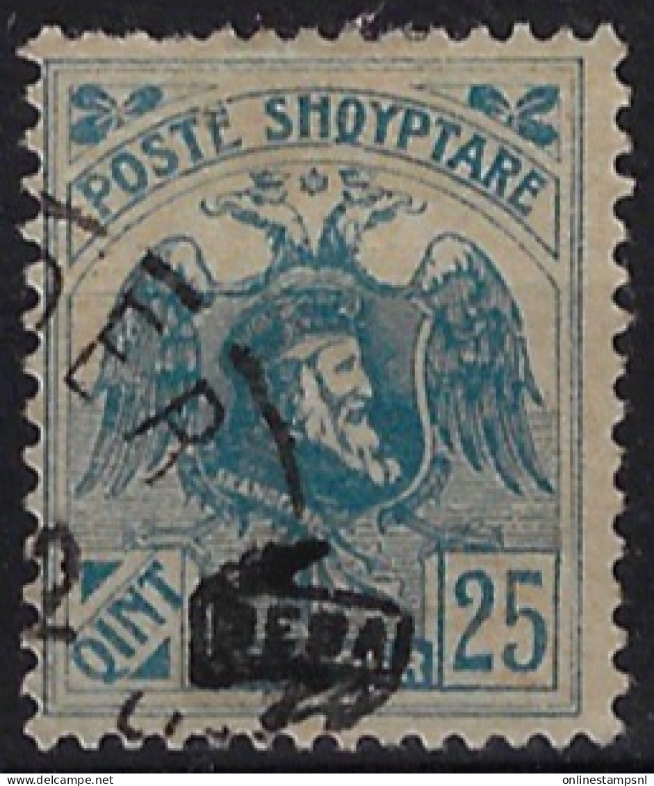 Mi Nr 79 II Used , Cancelled, Obl. - Albania