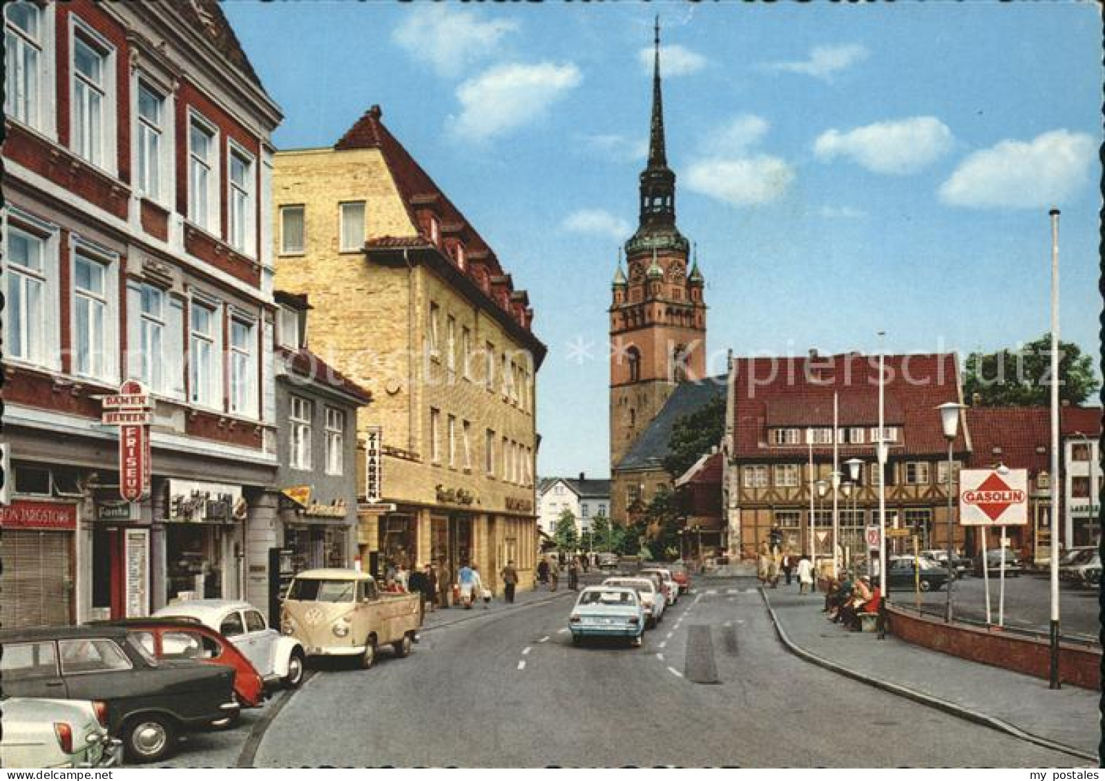 41590527 Itzehoe Berliner Platz Autos Kirche Itzehoe - Itzehoe