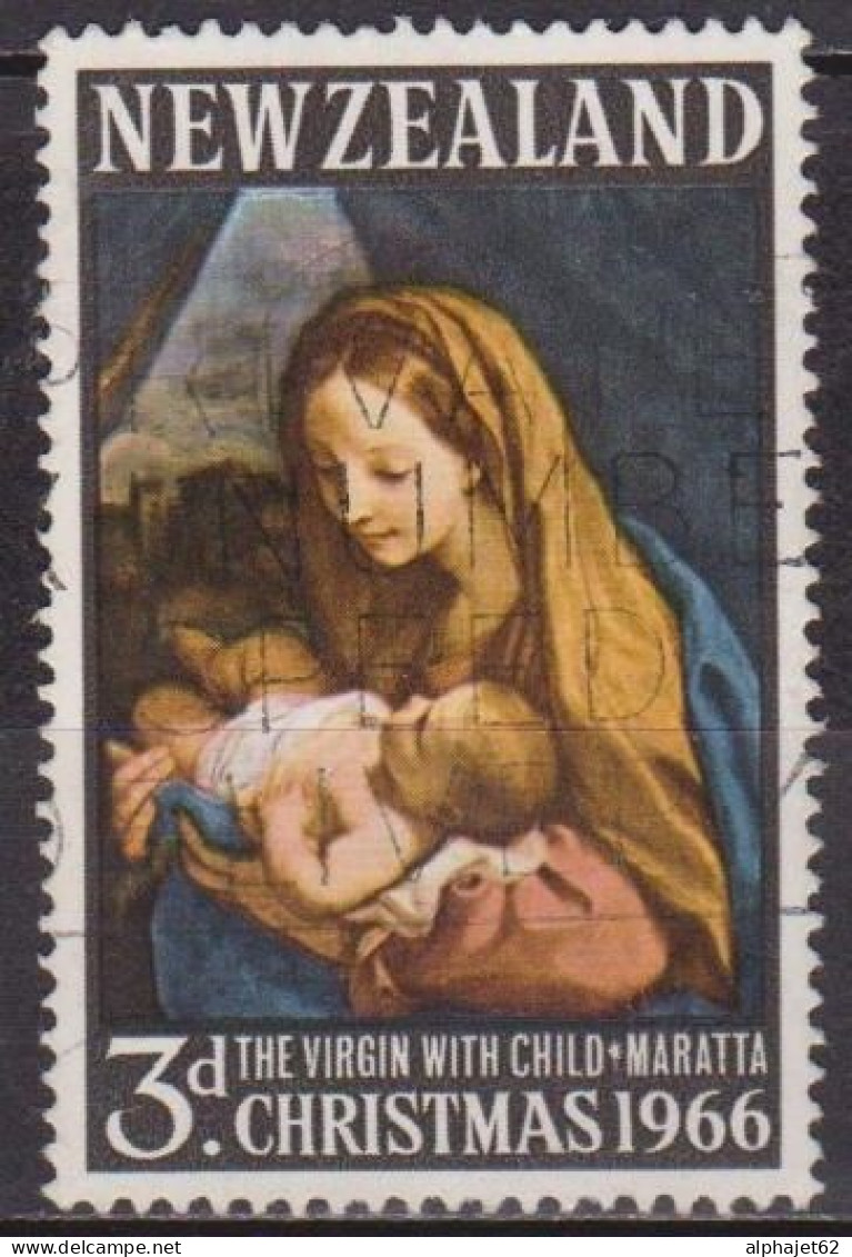 Noel - NOUVELLE ZELANDE - La Vierge à L'enfant - N° 440 - 1968 - Used Stamps