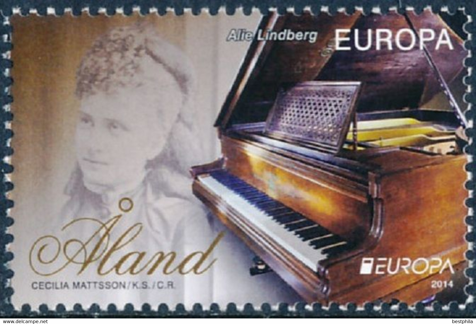 Europa Cept - 2014 - Aland - (Music) ** MNH - 2014