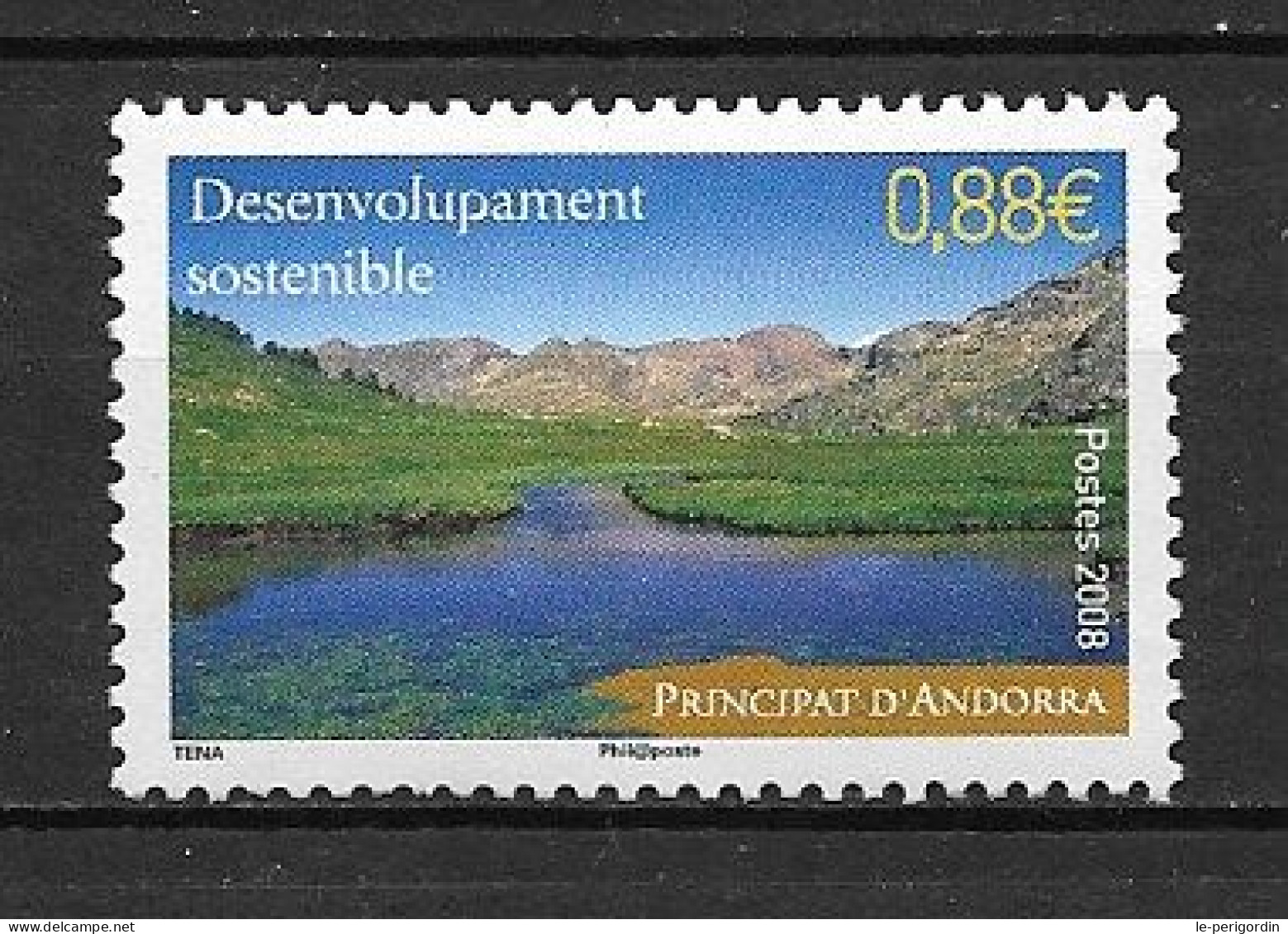 ANDORRE FR ,  No 663 , NEUF , ** , SANS CHARNIERE, TTB . - Ungebraucht