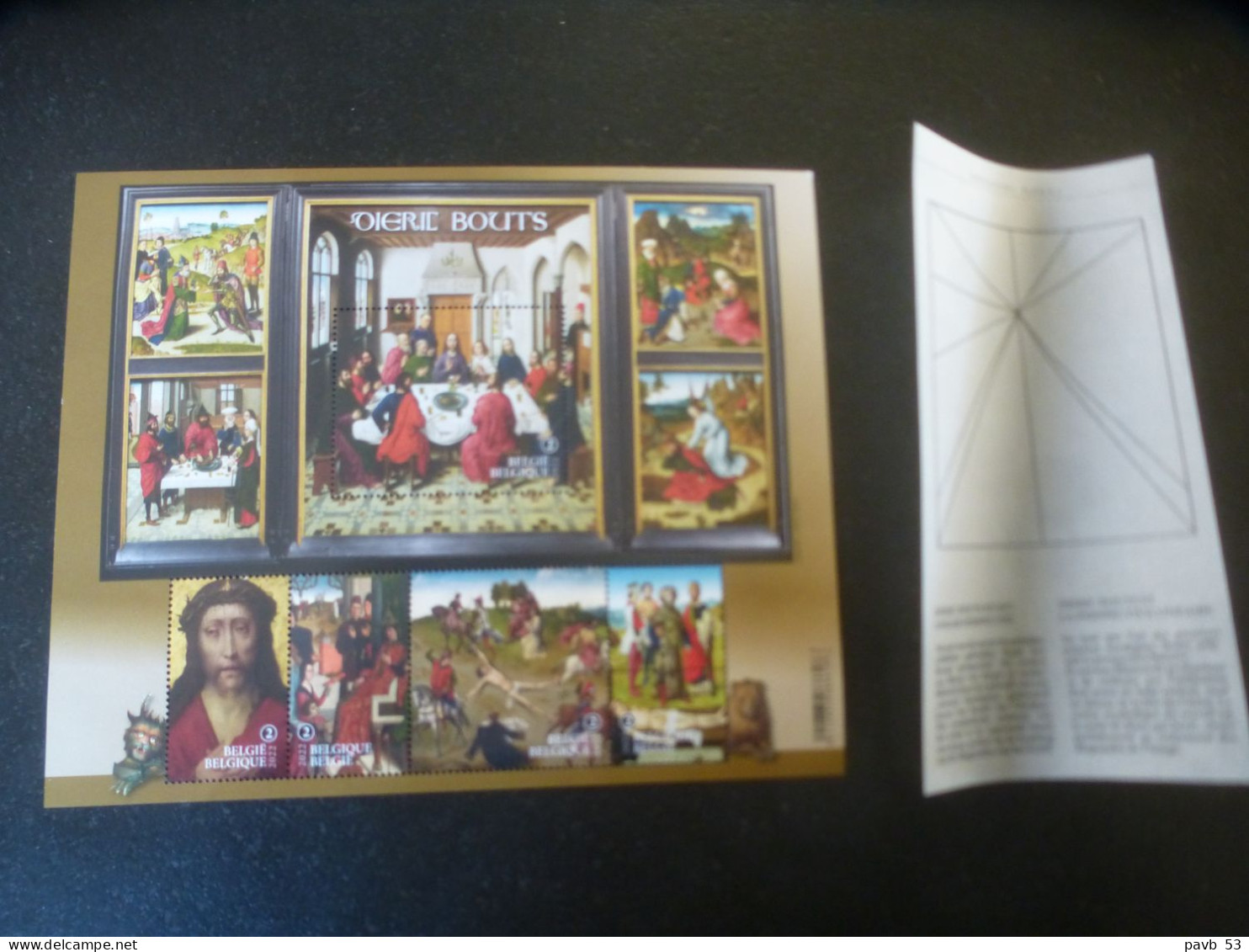 Dirk Bouts   Leuven  * Vel Postzegels - 2013-... König Philippe