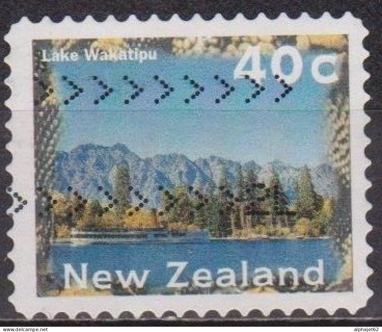 Lake Wakatipu - NOUVELLE ZELANDE - Paysages - N° 1462a - 1996 - Gebruikt