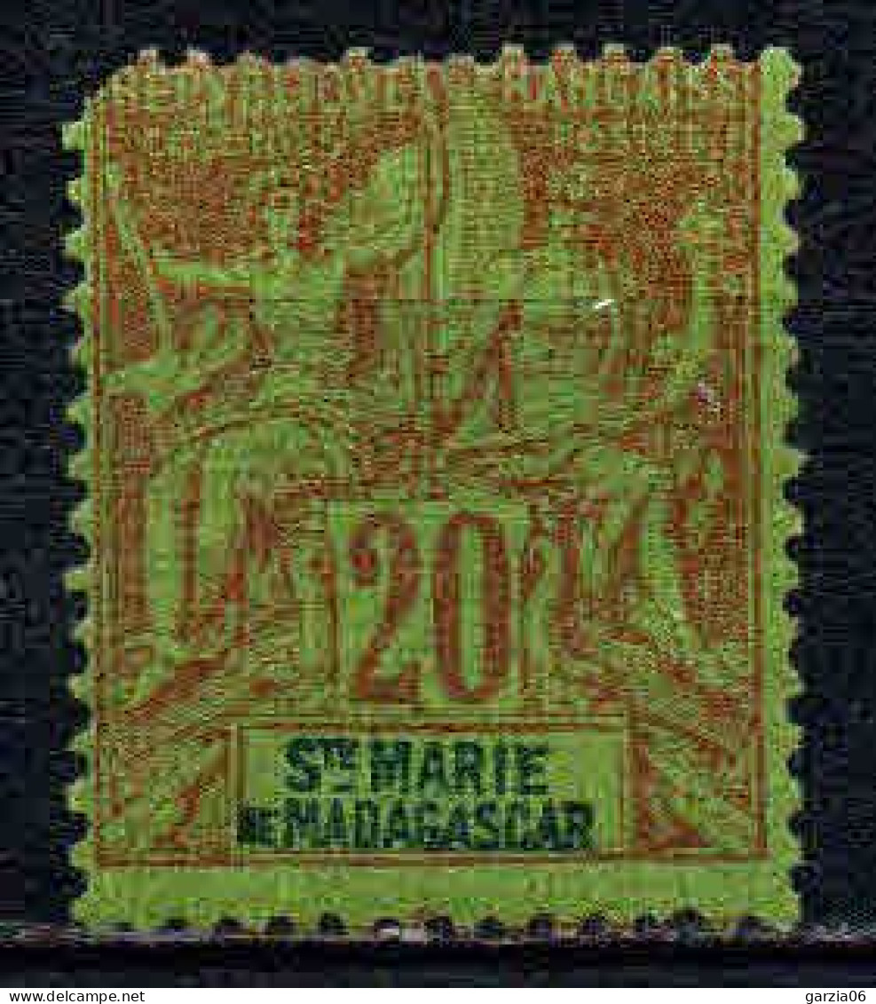 Sainte Marie De Madagascar  - 1894  - Type Sage   - N° 7 - Neuf * - MLH - Ongebruikt