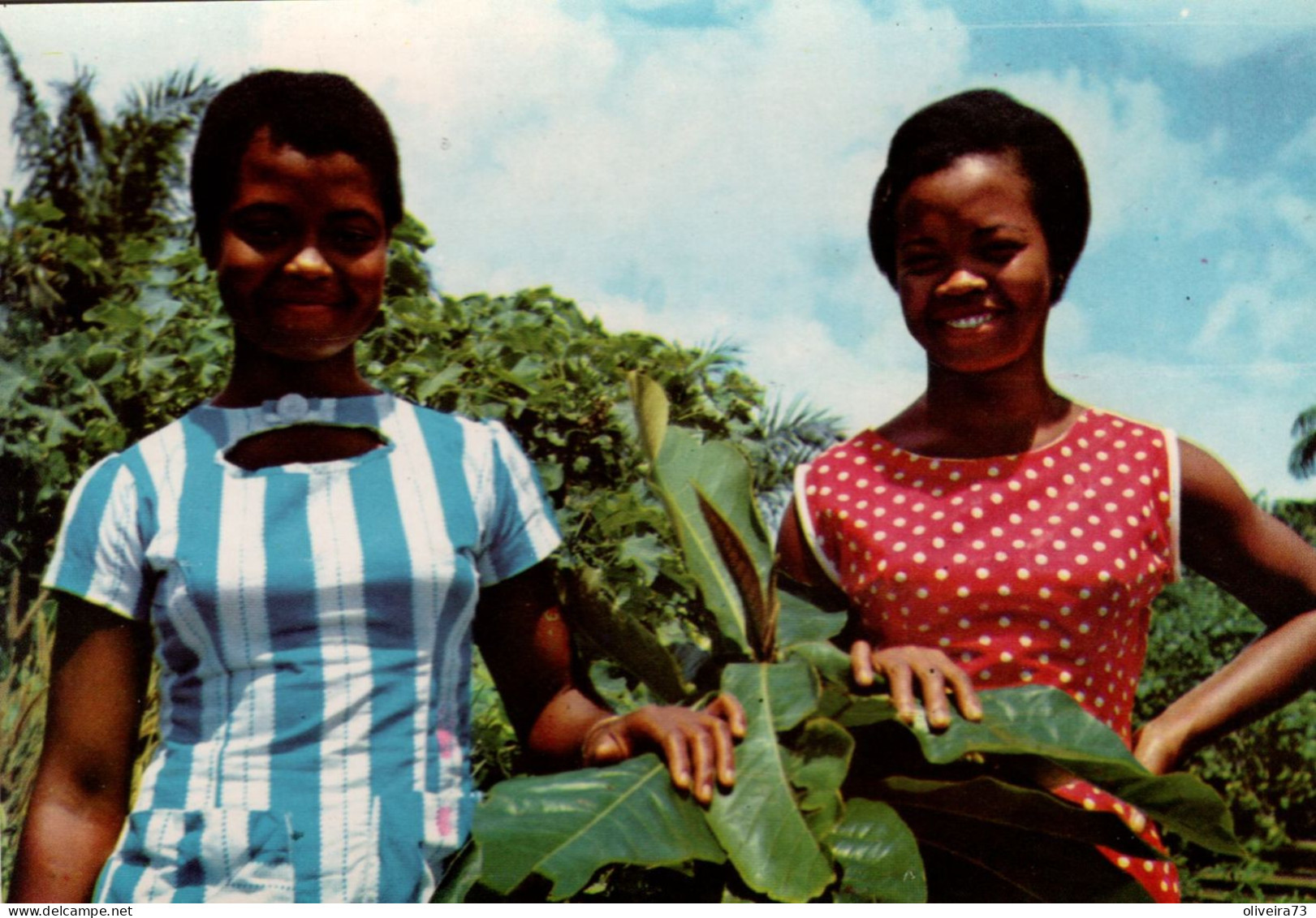 S. TOMÉ E PRINCIPE - Raparigas Da Ilha De S. Tomé - Sao Tome And Principe