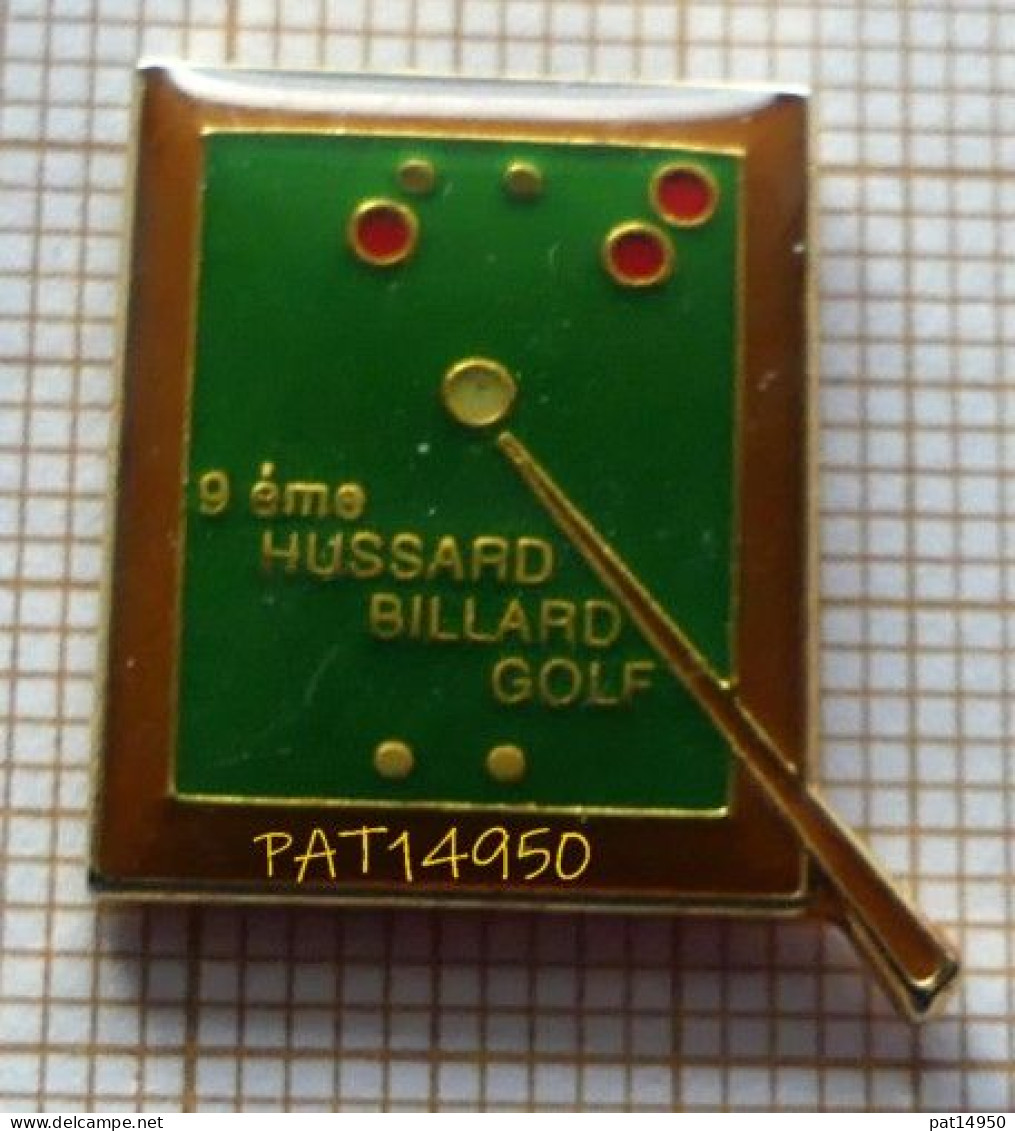 PAT14950 9ème HUSSARD BILLARD GOLF - Biliardo