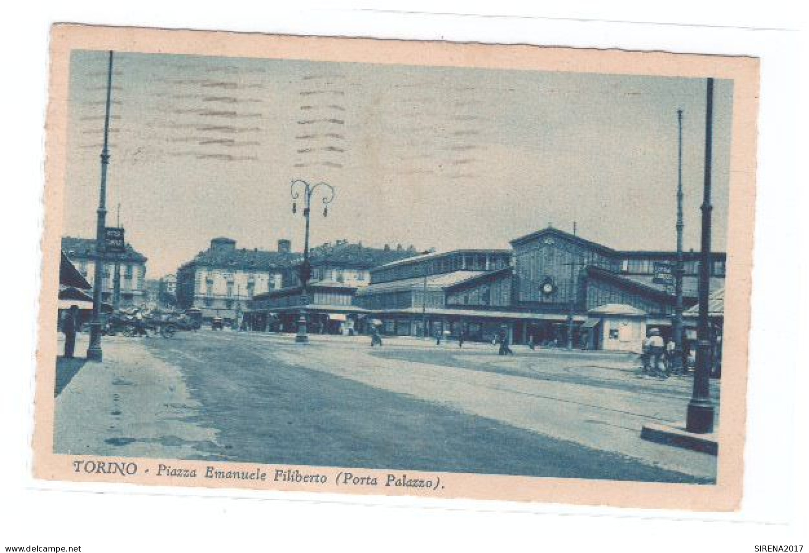 TORINO - PIAZZA EMANUELE  FILIBERTO - PORTA PALAZZO - VIAGGIATA - Orte & Plätze