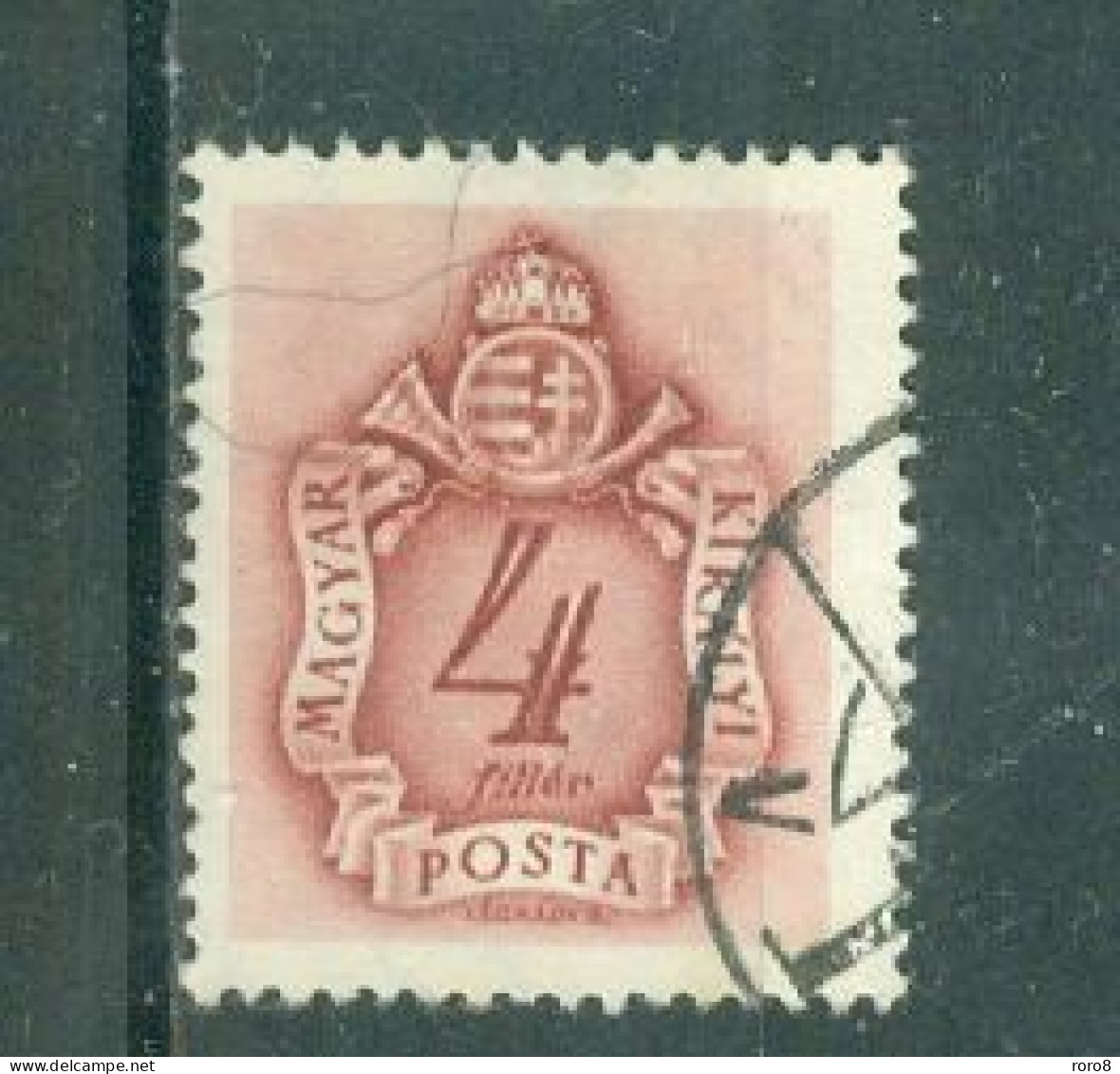 HONGRIE - TIMBRES-TAXE N°141 Oblitéré. - Postage Due