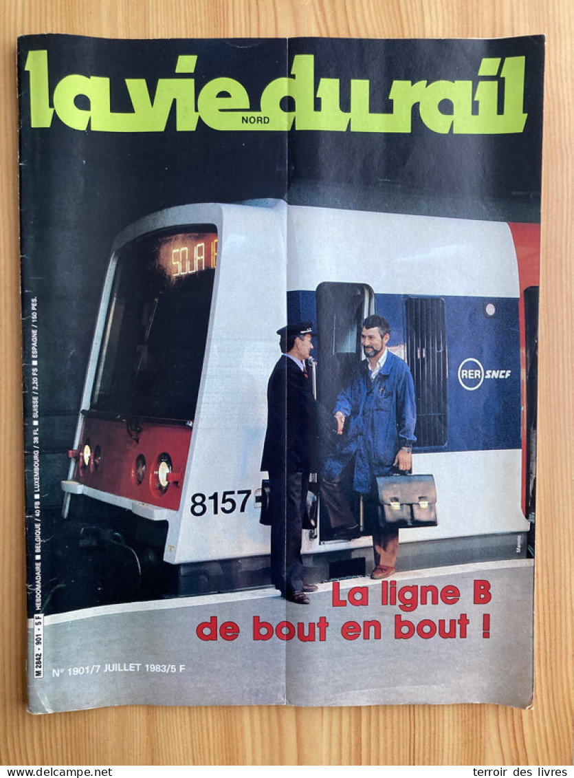 Vie Du Rail 1983 1901 ORIENT EXPRESS BOURGANEUF VOLVIC GRAY LE TREPORT LES EYZIE - Trains