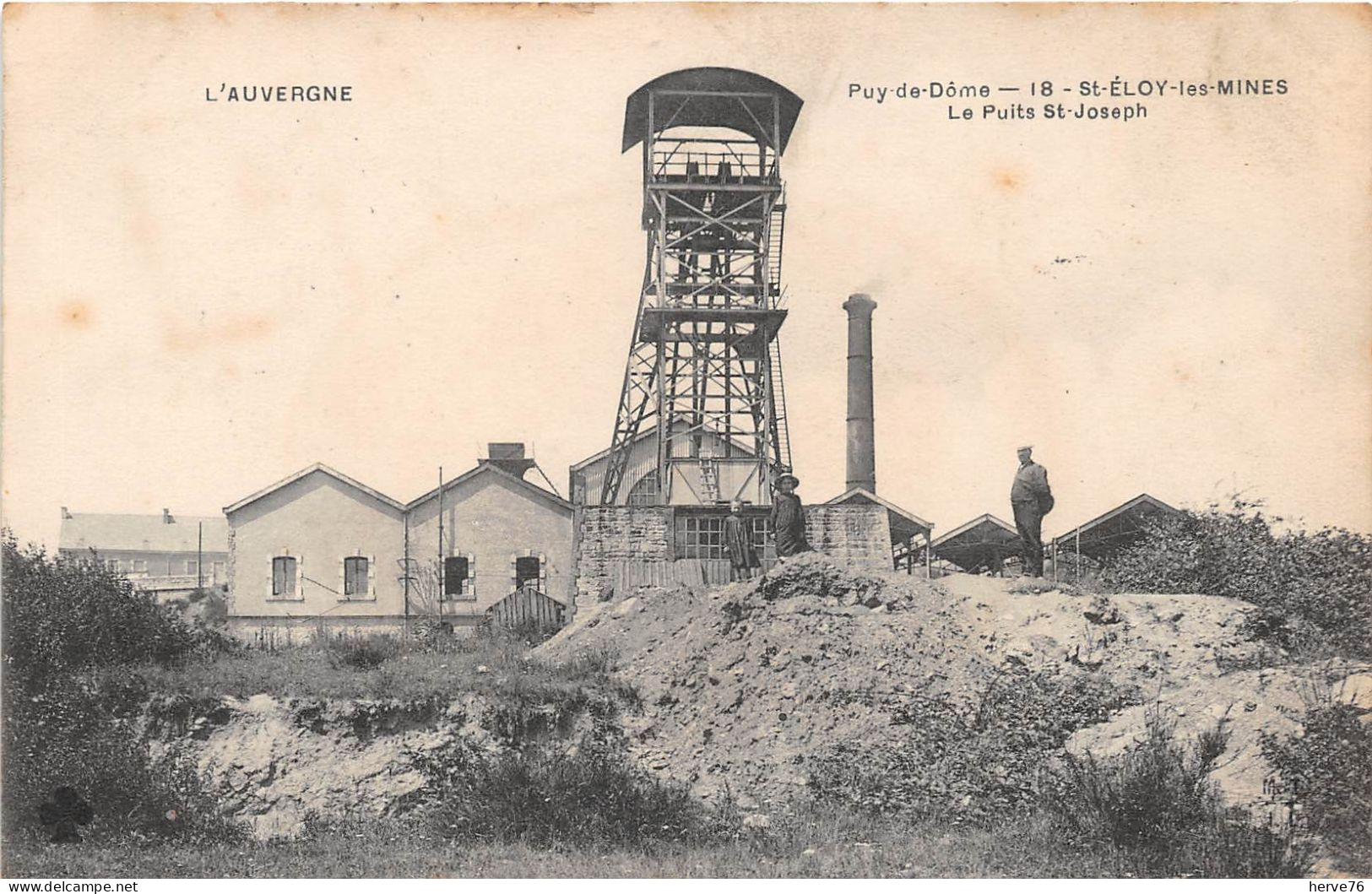 ST ELOY LES MINES - Le Puits St Joseph - Saint Eloy Les Mines