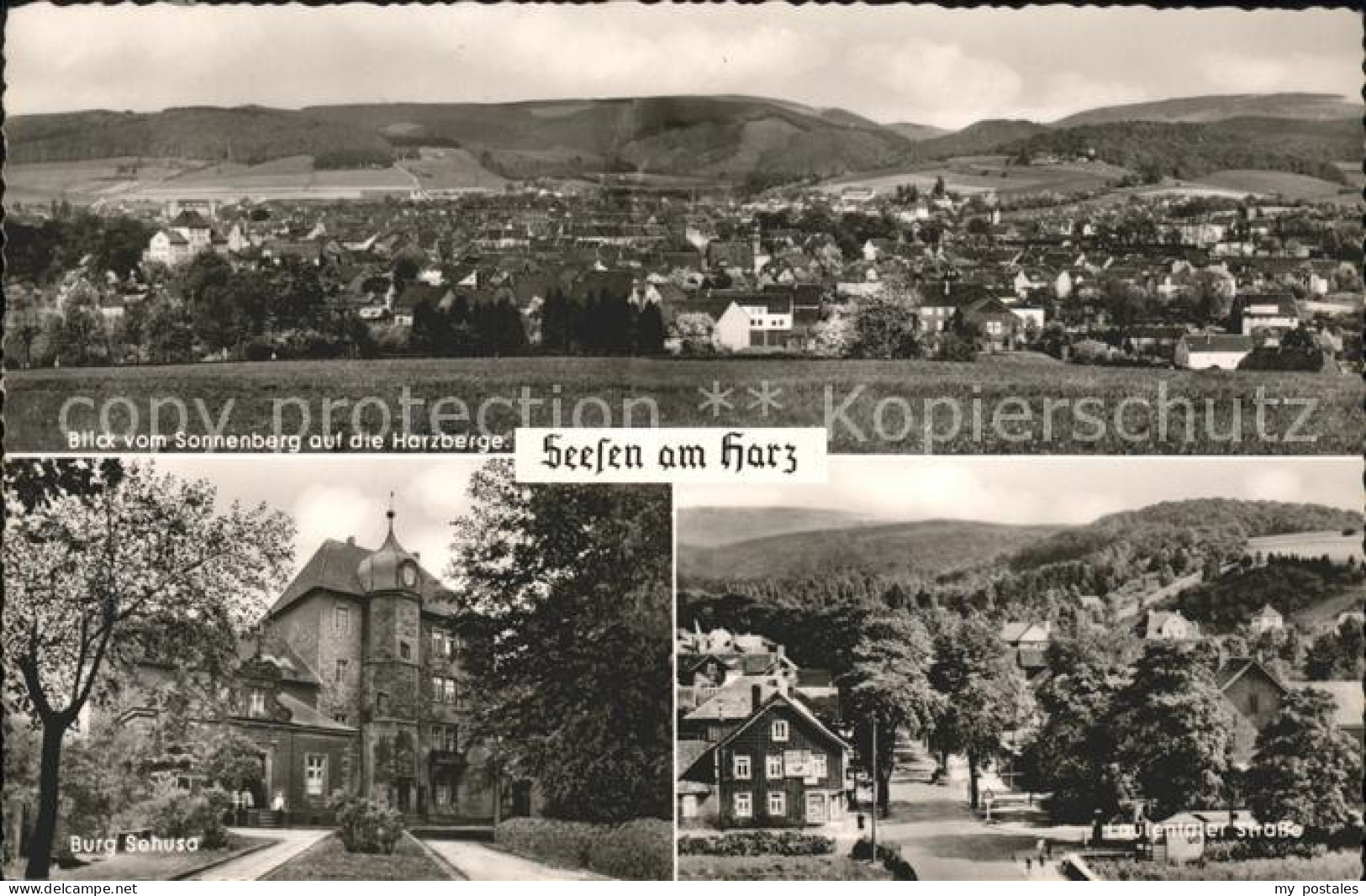 41589329 Seesen Harz Burg Sehusa U.Lautentaler-Strasse Seesen - Seesen