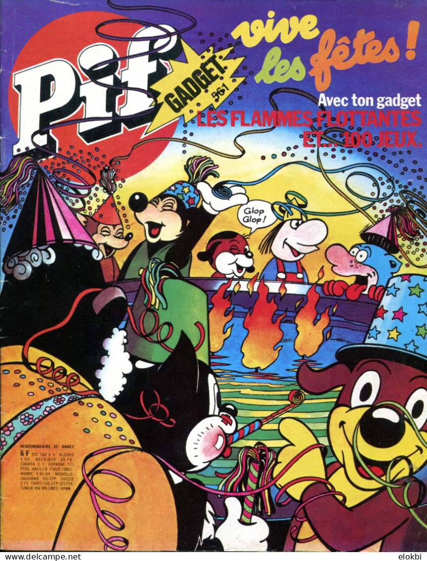 Pif Gadget N°561 De Décembre 1979 - Capitaine Apache "Les Flèches Du Diable" - - Pif Gadget