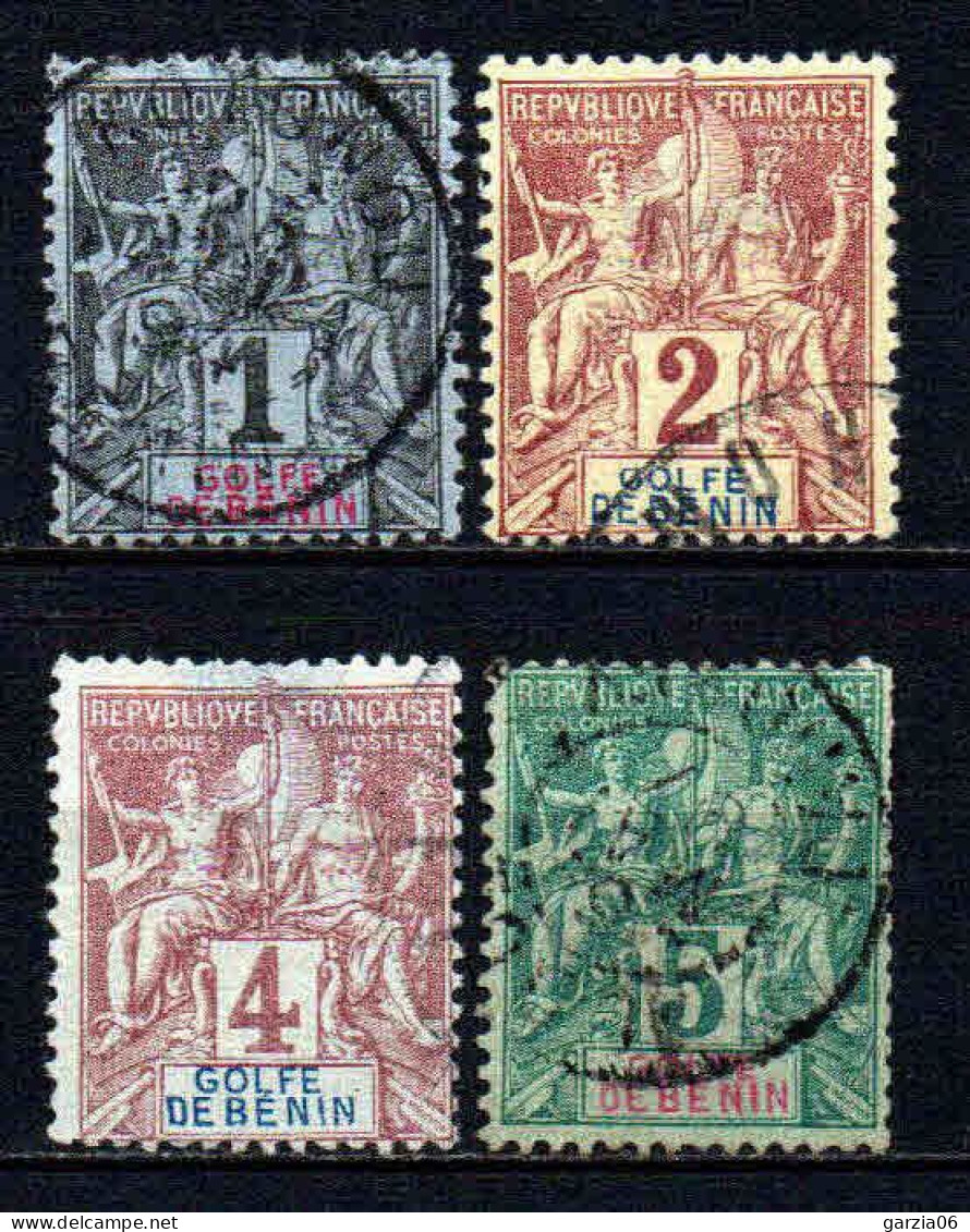 Bénin -1893 - Type Sage - N° 20 à 23  - Oblitéré - Used - Used Stamps